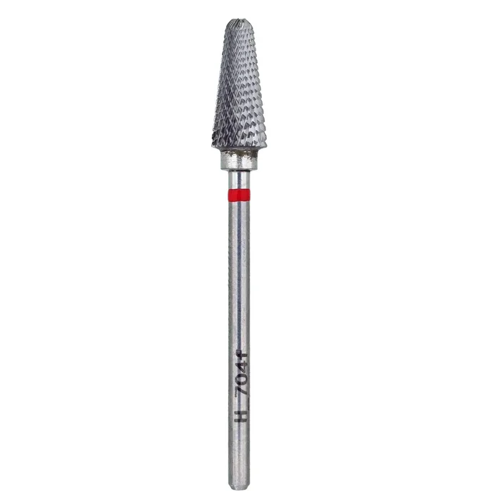 Carbide Nail Drill Bit Nisima, Cone H_704fK, 6 mm, red