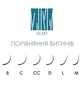 Mix Lashes Vilmy, curl C, thickness 0.10, length 4-7 mm, 20 lines