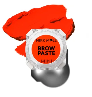 Паста для брів Nikk Mole Brow Paste Mini, Помаранчева, 3.5 г
