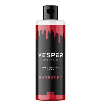 Антибактериальное мыло-концентрат для тату Vesper, Barberry, 250 мл