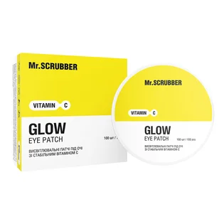 Освітлювальні патчі під очі Mr.Scrubber, зі стабільним вітаміном С