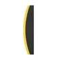 Adhesive Replacement Nail Files AS Pilochki Banan-S Black, 180 grit, 2 mm, 25 pcs