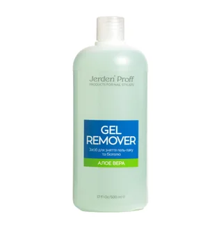 Gel Polish Remover Jerden Proff Aloe, 500 ml