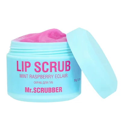 Скраб для губ Mr.Scrubber Lip Scrub, Mint Raspberry Eclair, 35 г