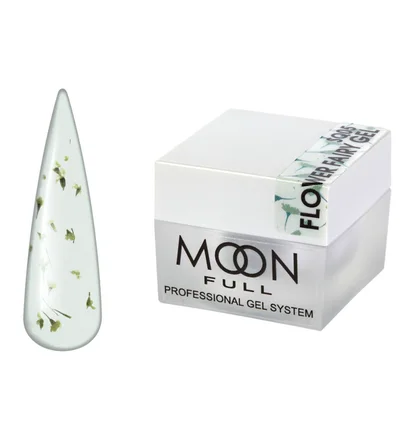 Gel with Dried Flowers Moon Full Flower Fairy #SQ05, 5 ml