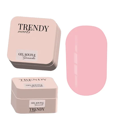 Гель-суфле для моделювання Trendy Nails Souffle Gel, Ganache, HEMA/TPO free, 15 мл