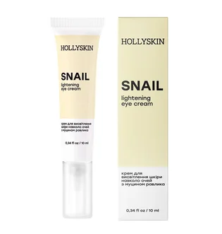 Eye cream HollySkin Snail, 10 ml