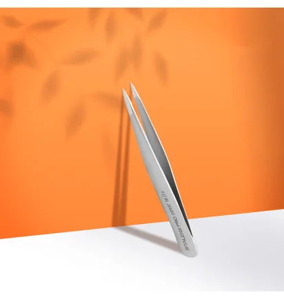 Точковий пінцет для брів Staleks Expert 10 Type 5