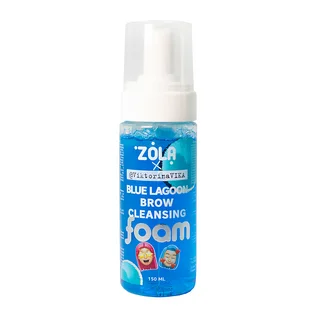 Cleansing Brow Foam ZOLA Blue Lagoon by Viktorina Vika, 150 ml
