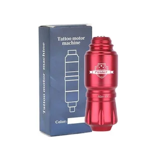 Роторна тату-машинка Rocket Tattoo RCA, червона, 8V