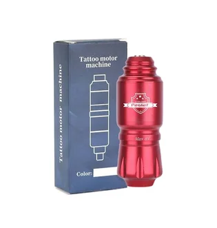 Роторна тату-машинка Rocket Tattoo RCA, червона, 8V