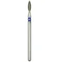 Diamond Nail Drill Bit Nisima, Flame P872m023, 2.3 mm, blue