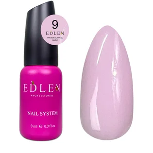 Акрил-гель для нігтів Edlen Water Acrygel Nude #09, 9 мл