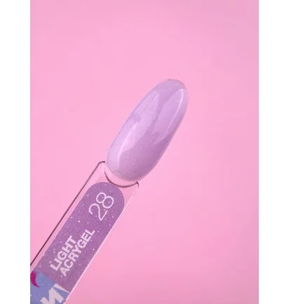 Nail Strengthening and Extension Gel Luna Moon Light Acrygel #28, 13 ml