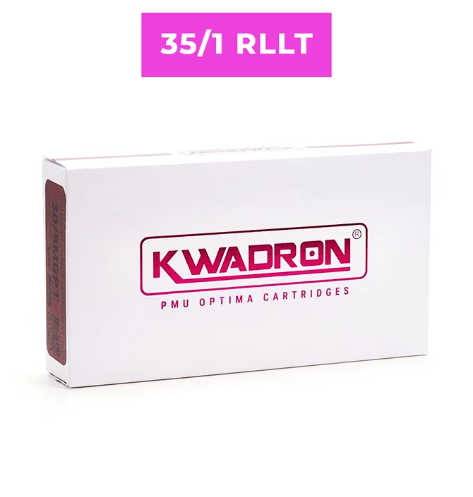 Набір картриджів для татуажу Kwadron PMU Optima 35/1RLLT, 20 шт