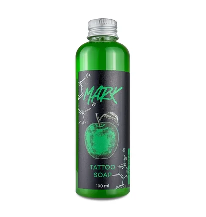 Мило-концентрат для тату Mark Ecopharm, Green Apple, 100 мл