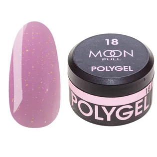 Nail Extension Polygel Moon Full #18, pink marshmallow, 15 ml