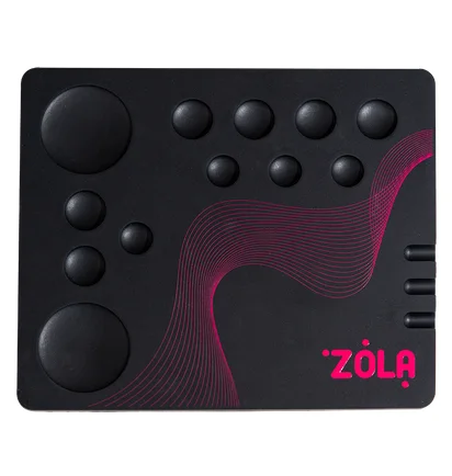 Палітра-підставка для змішування ZOLA Texture Mixing Pad, чорна