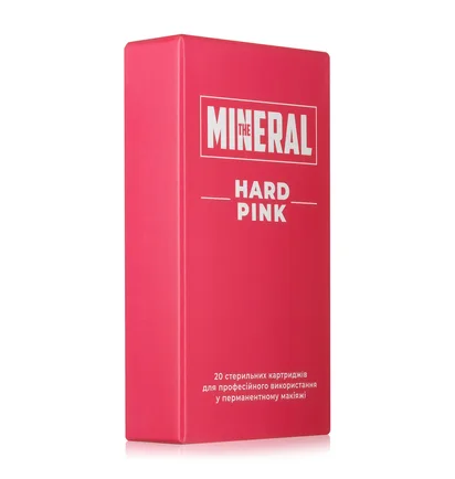Набір картриджів для татуажу The Mineral 30/1 RLMT Hard Pink, 20 шт