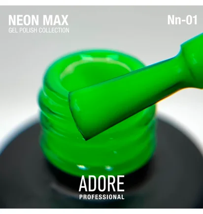 Neonowy lakier żelowy Adore Professional Neon Max Nn-01 Cyber, 8 ml