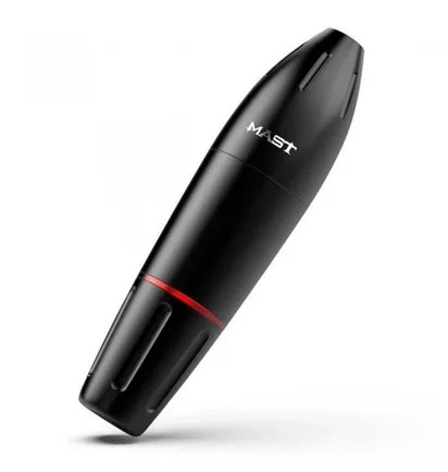 Машинка для татуажу Mast Space Aluminum WQ102-6, Black, глянсова