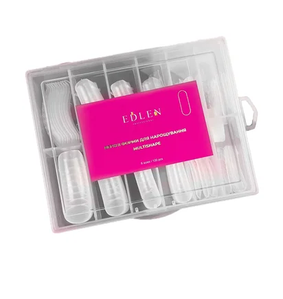 Upper nail forms Edlen Multishape, universal, 120 pcs