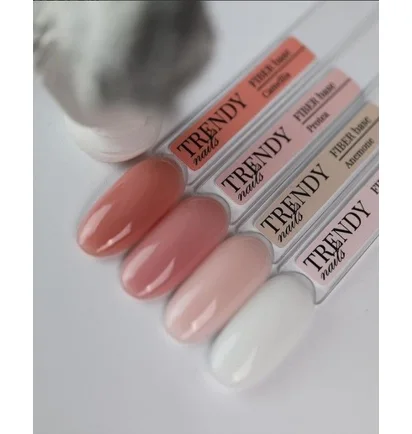 База для гель-лаку Trendy Nails Fiber Base, Dew Drop, HEMA/TPO free, 15 мл