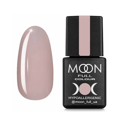 Гель-лак Moon Full Summer #601, нежный бежево-розовый, 8 мл