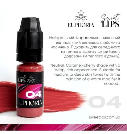 Пігмент для губ Sweet Lips Euphoria #04, 5 мл