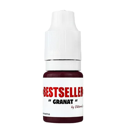Lip Tattoo Pigment The Mineral Bestseller, Granat, 6 ml