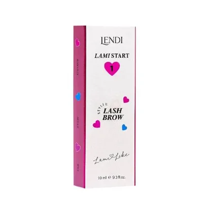 Засіб для ламінування вій та брів Lendi Lami Like Lami Start #1, 10 мл