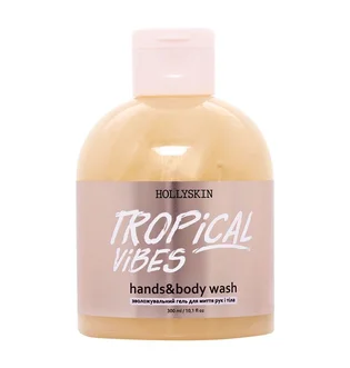 Hand and body wash gel HollySkin Tropical Vibes, 300 ml