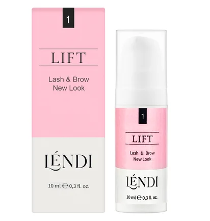 Preparat do laminacji brwi i rzęs Lendi New Look #1, 10 ml