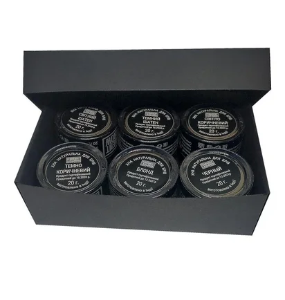 Zestaw henny do brwi Permanent Lash&Brow, 6×20 g