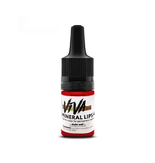 Пигмент для татуажа губ Viva Mineral 4/M, Ruby Red, 6 мл
