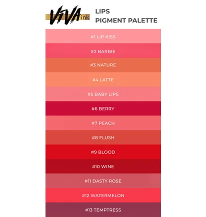 Пігмент для татуажу губ Viva Lips, Baby Lips #5, 6 мл