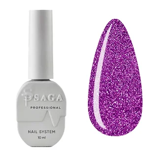 Світловідбиваючий гель-лак SAGA Professional Fiery Gel #10, 10 мл