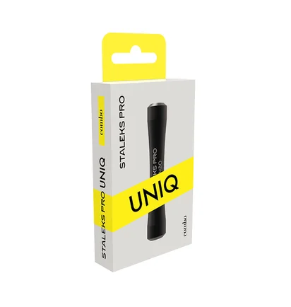 Ручка лопатки Staleks Pro Combo UNIQ 10b, для змінних частин, чорна