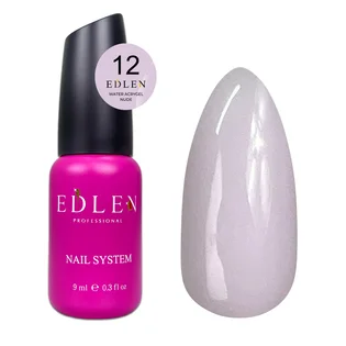 Акрил-гель для нігтів Edlen Water Acrygel Nude #12, 9 мл