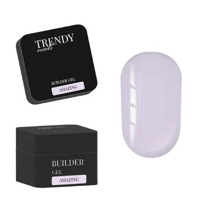 Гель для наращивания Trendy Nails, Amazing, HEMA/TPO free, 30 мл