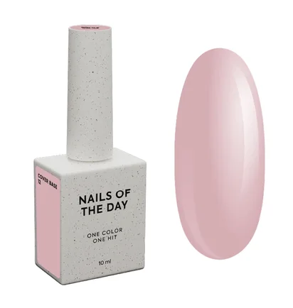 Камуфлююча база Nails Of The Day Cover Base #12, 10 мл