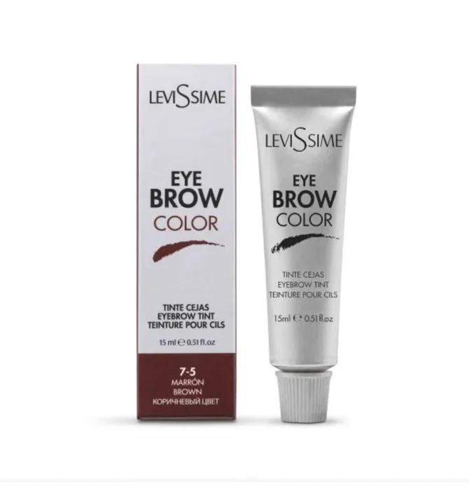 Фарба для брів LeviSsime Eye Brow Color, Brown #5.7, 15 мл