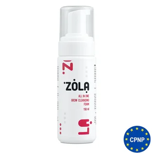 Очищувальна шампунь-піна для брів ZOLA, 150 мл