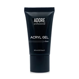 Акрил-гель для нігтів Adore Professional прозорий, 60 мл