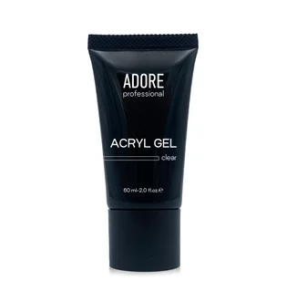 Acrylic Nail Gel Adore Professional, transparent, 60 ml