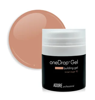 Гель для нарощування нігтів Adore Professional One Drop Gel №10 Brown Sugar, 30 г
