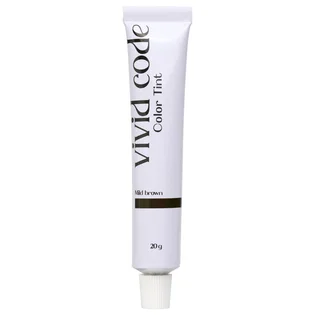 Фарба для брів та вій Vivid Code Color Tint, Mild Brown, 20 г