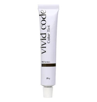 Фарба для брів та вій Vivid Code Color Tint, Mild Brown, 20 г