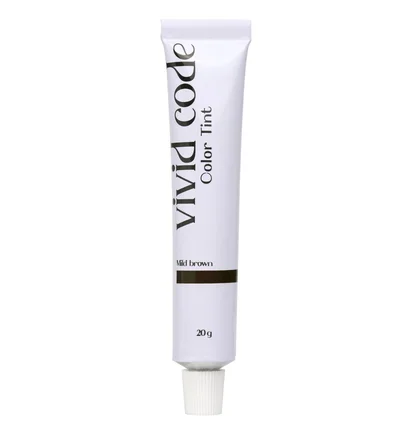 Фарба для брів та вій Vivid Code Color Tint, Mild Brown, 20 г