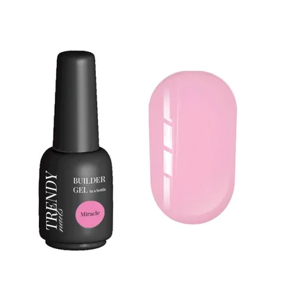 Гель для нарощування Trendy Nails Builder Gel, Miracle, HEMA/TPO free, 15 мл